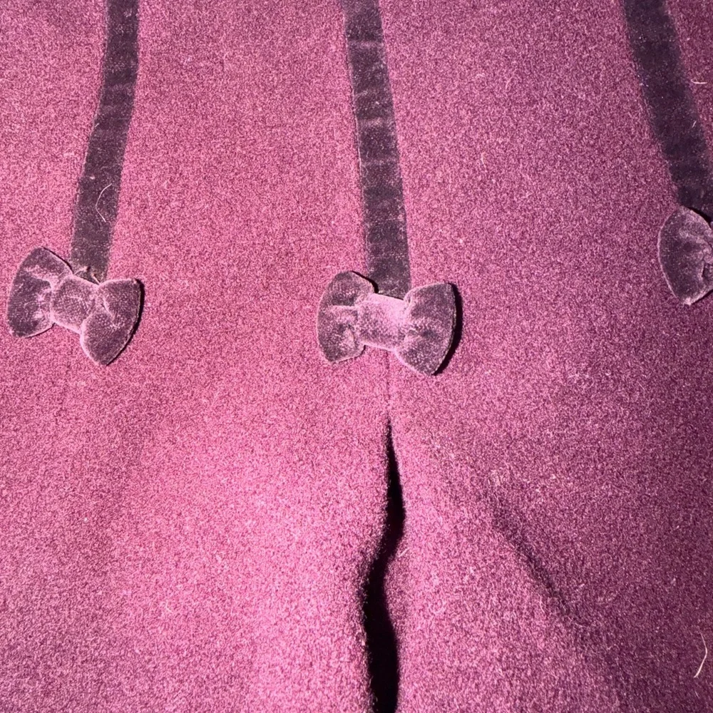 Rothschild Kids Deep Purple Pea Coat